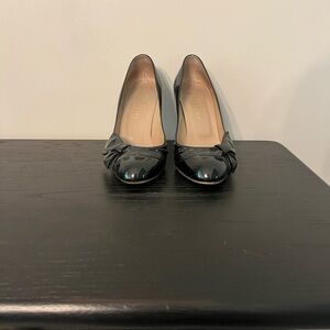 Valentino Black Patent Leather Heels